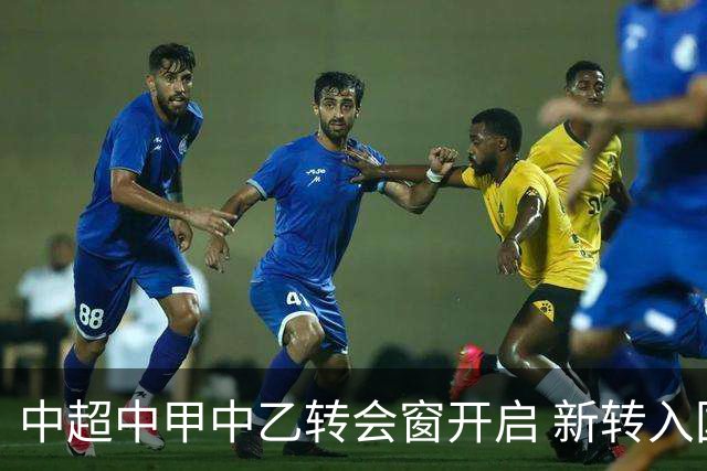 中超中甲中乙转会窗开启 新转入国内球员没有名额限制